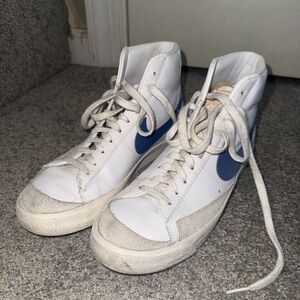Nike Blazer Mid 77 Blue White Sneakers